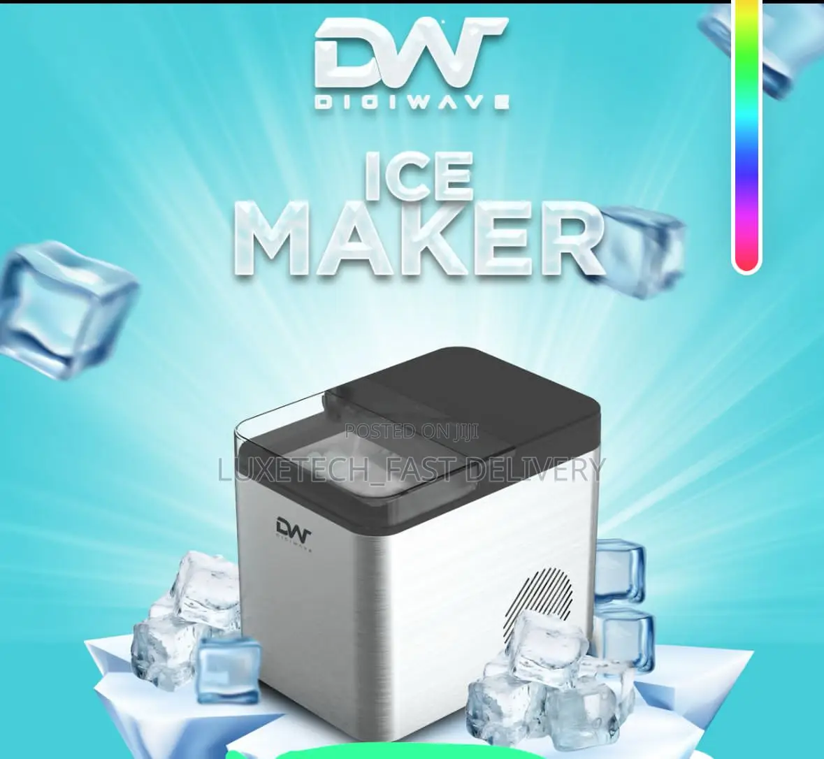 Dw Ice Maker 15kg Touch Panel
