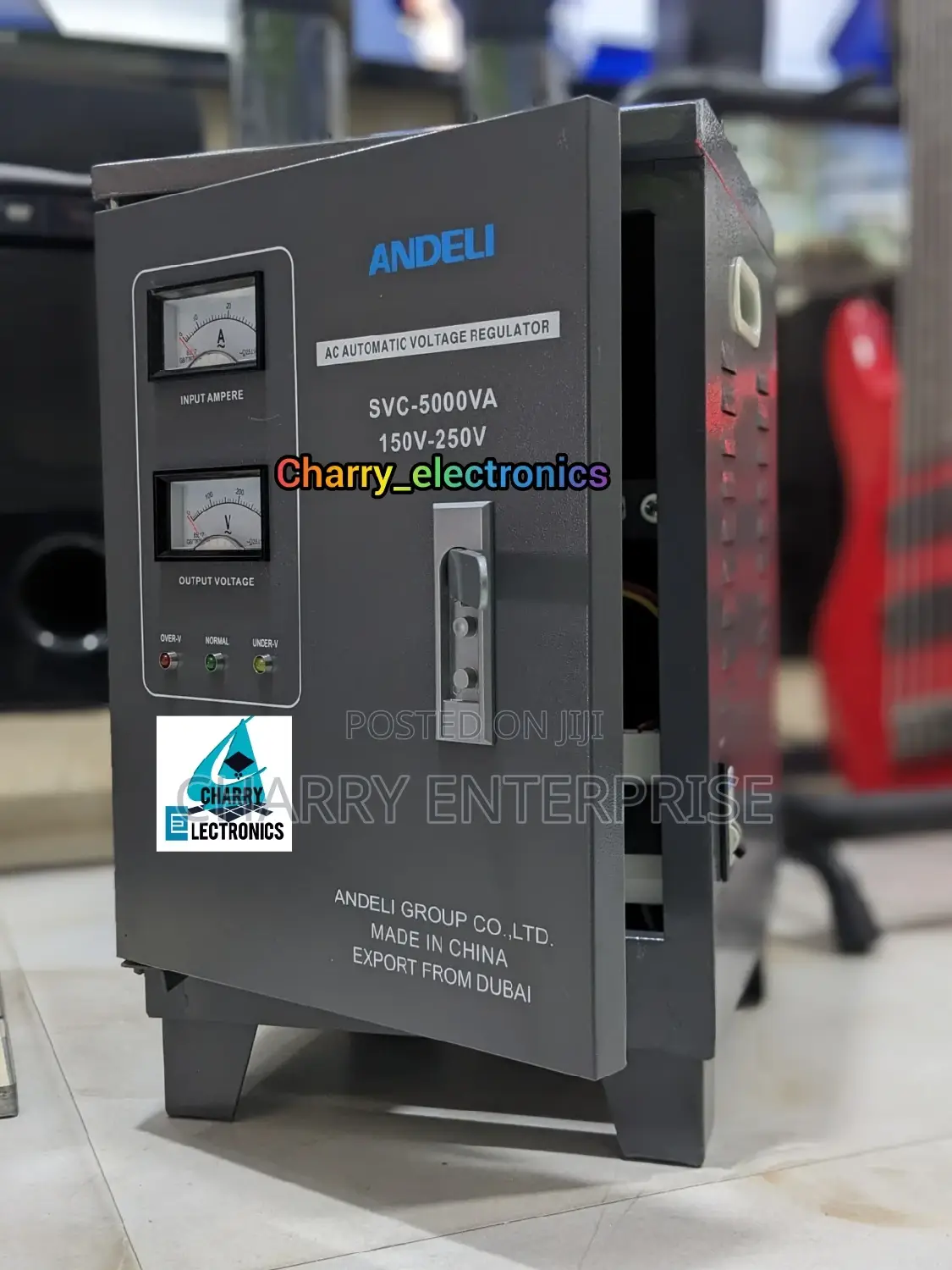 ORIGINAL ANDEL Heavy Duty Stabilizer SVC-5000va Kv5 S. PHASE