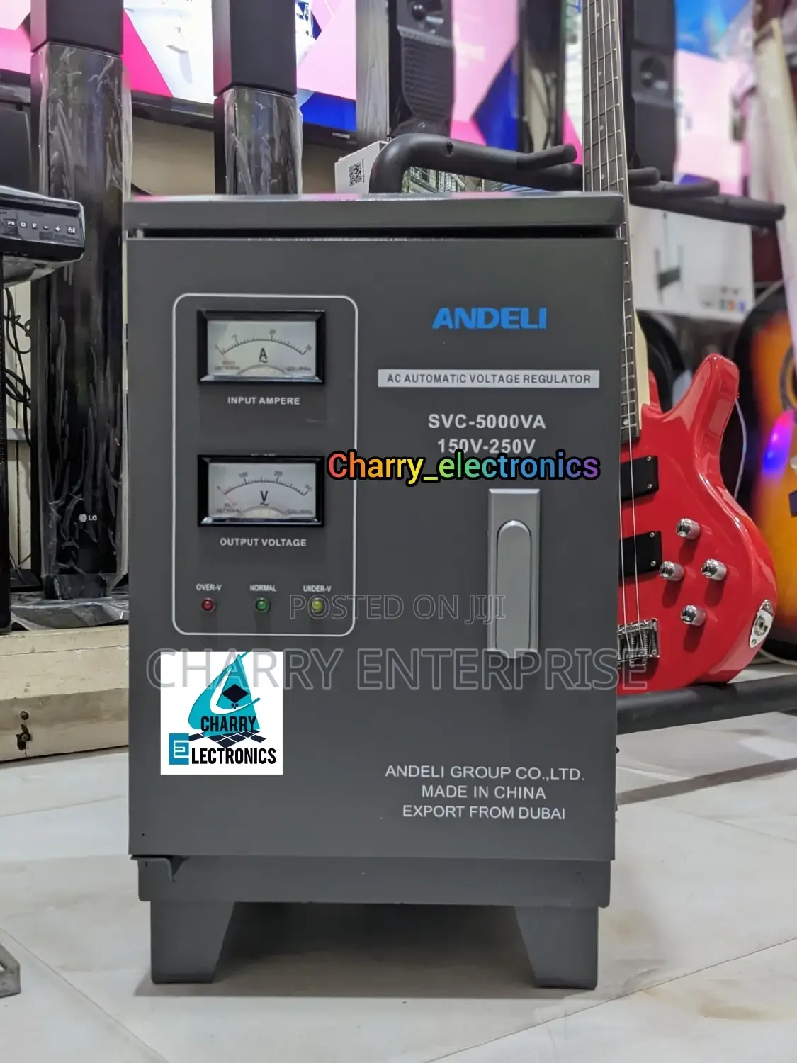 ORIGINAL ANDEL Heavy Duty Stabilizer SVC-5000va Kv5 S. PHASE