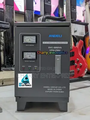 ORIGINAL ANDEL Heavy Duty Stabilizer SVC-5000va Kv5 S. PHASE