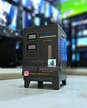 ORIGINAL ANDEL Heavy Duty Stabilizer SVC-5000va Kv5 S. PHASE