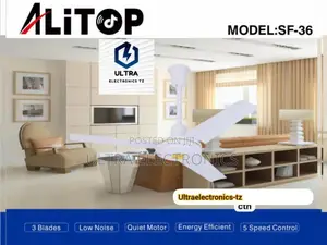 Alitop Ceiling Fan With 3 Blades With 36 Inches