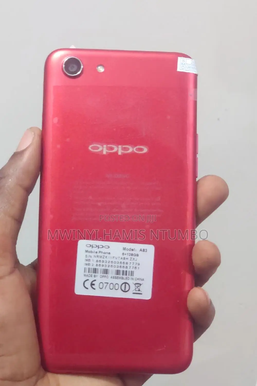 Oppo A83 64 GB Red