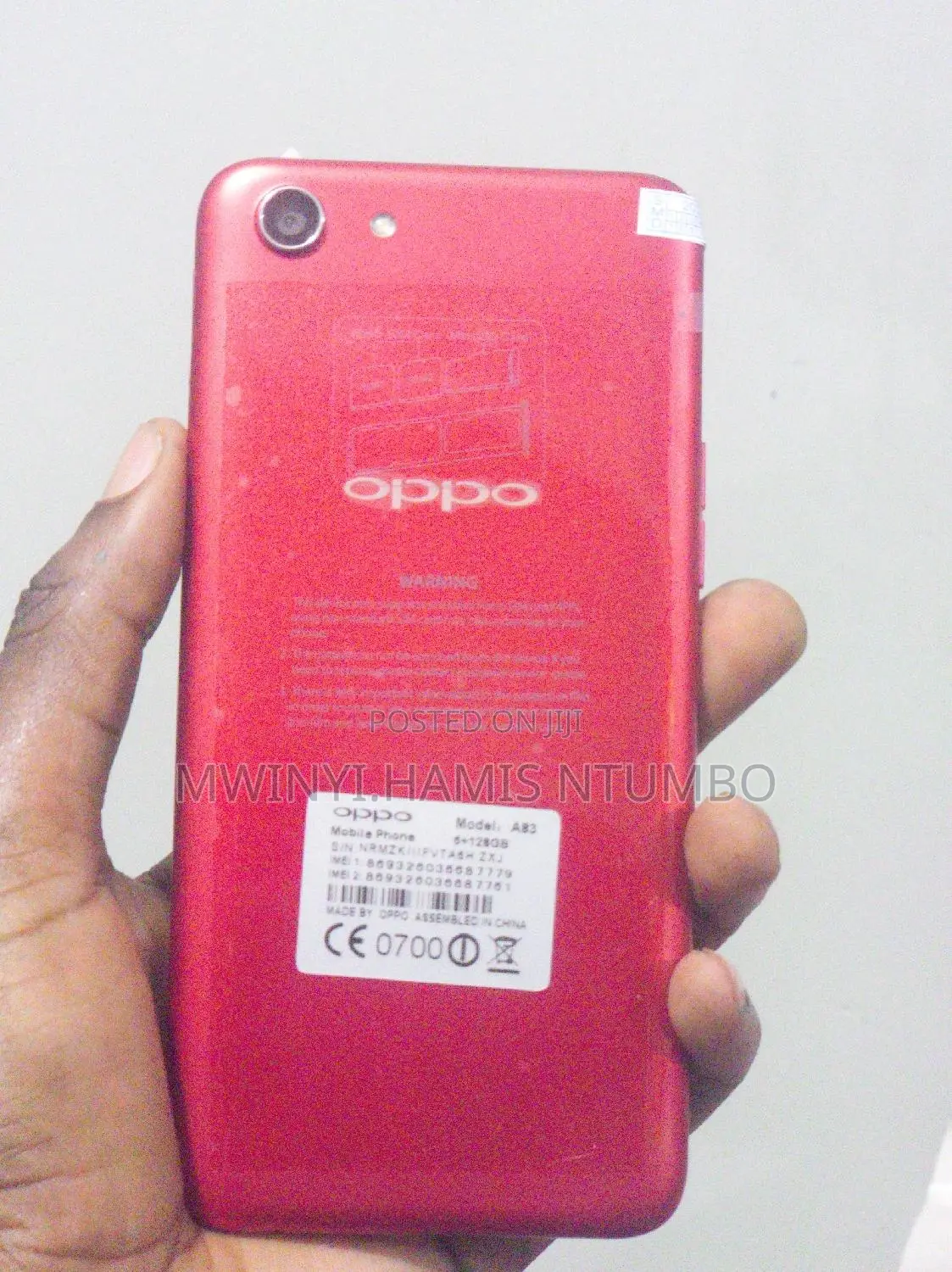 Oppo A83 64 GB Red