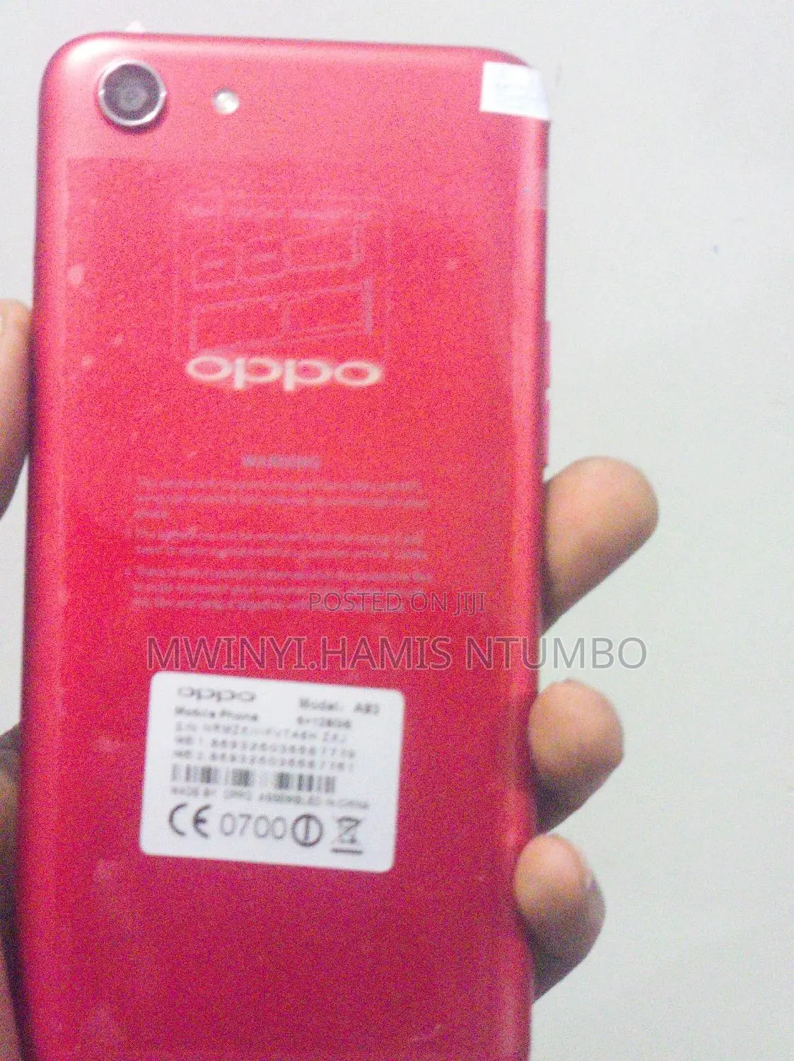 Oppo A83 64 GB Red