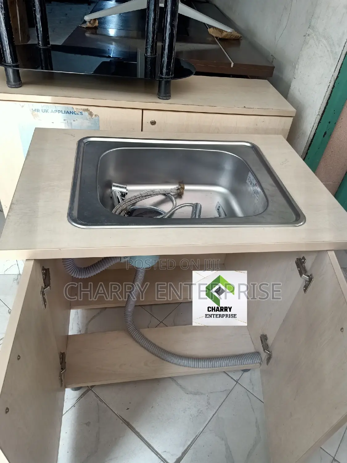 High Quality OFFICE OR KITCHEN SINK With a Tap and Cabinet