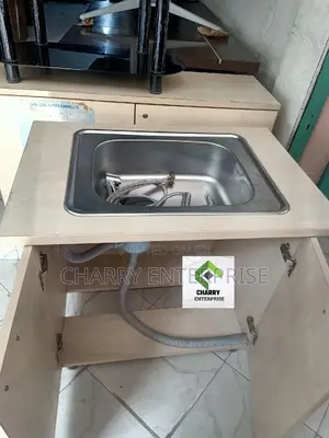 High Quality OFFICE OR KITCHEN SINK With a Tap and Cabinet