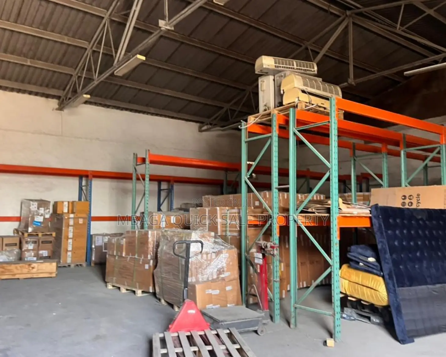 Office Space and Godown Industrial Area Property for Sala