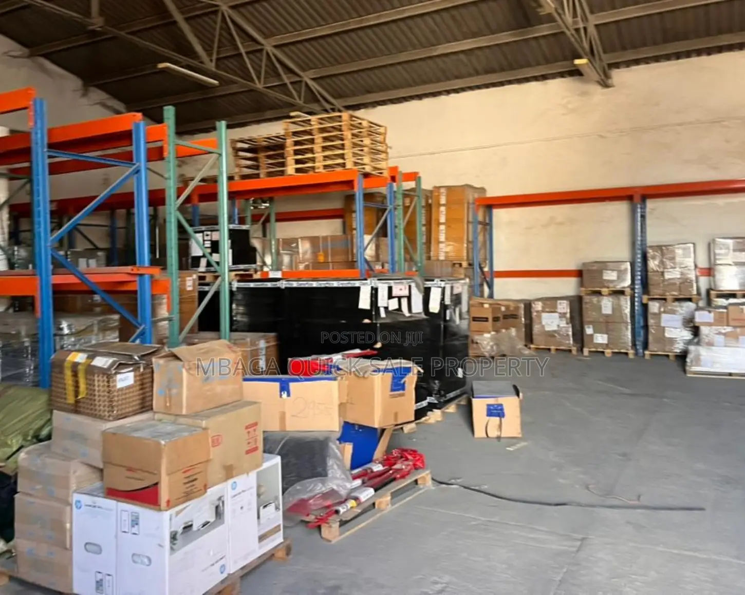 Office Space and Godown Industrial Area Property for Sala