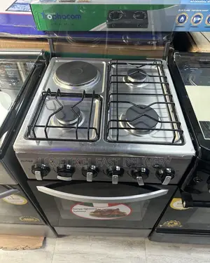Alitop Gas and Electric Cooker 60*60 4 Plates With Oven