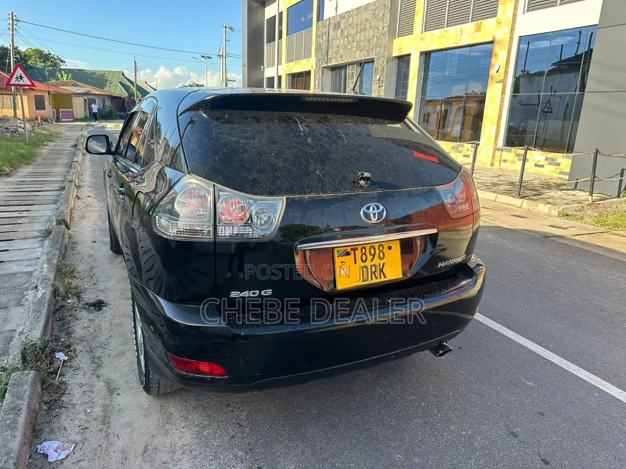 Toyota Harrier 2.4 2008 Black