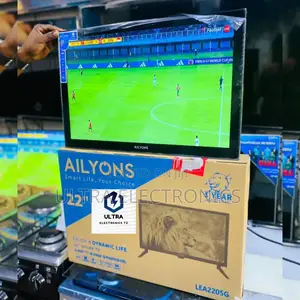 AILYONS HD TV With 22 Inches and Durable Screen
