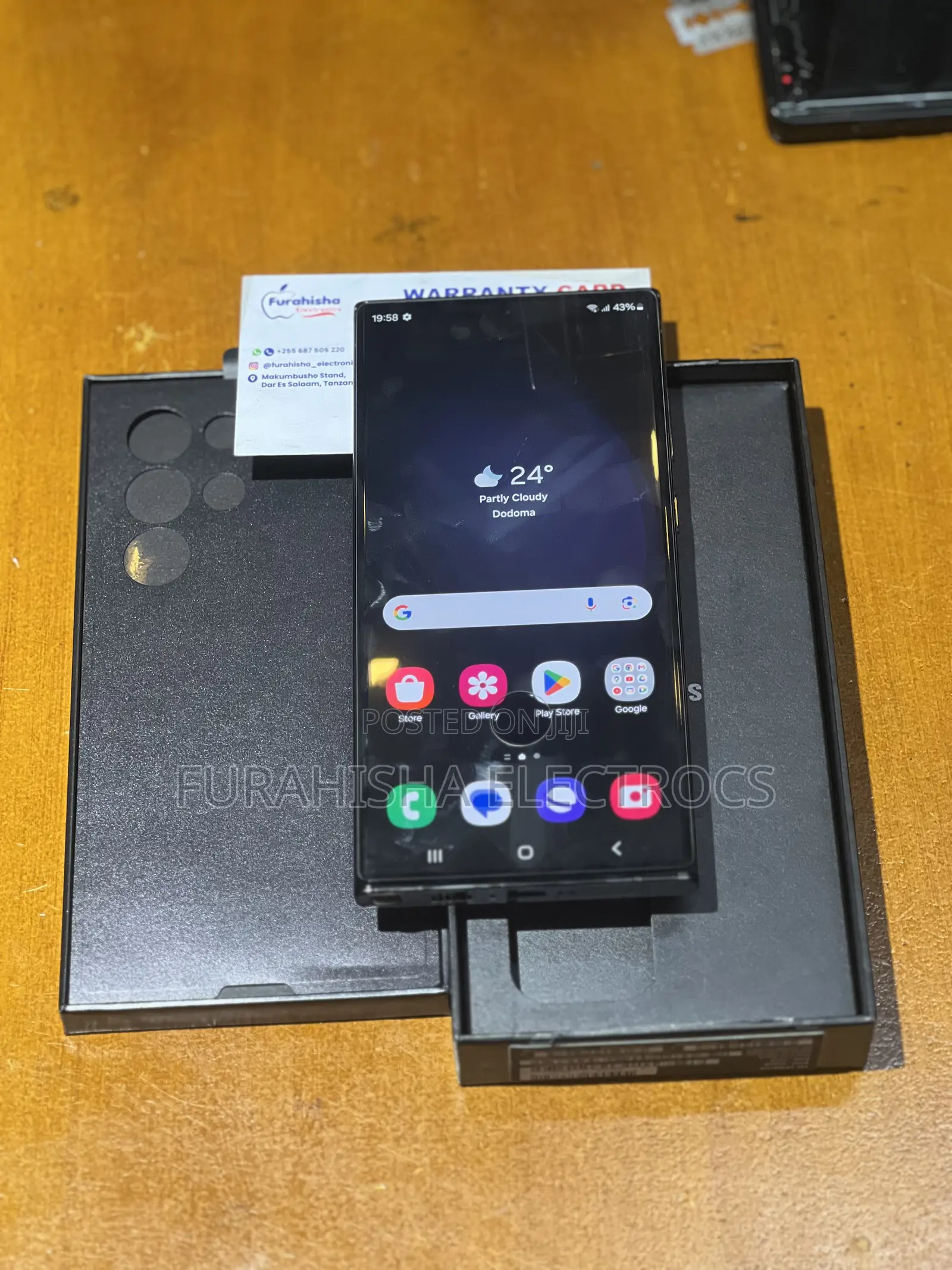 New Samsung Galaxy S23 Ultra 256 GB Black