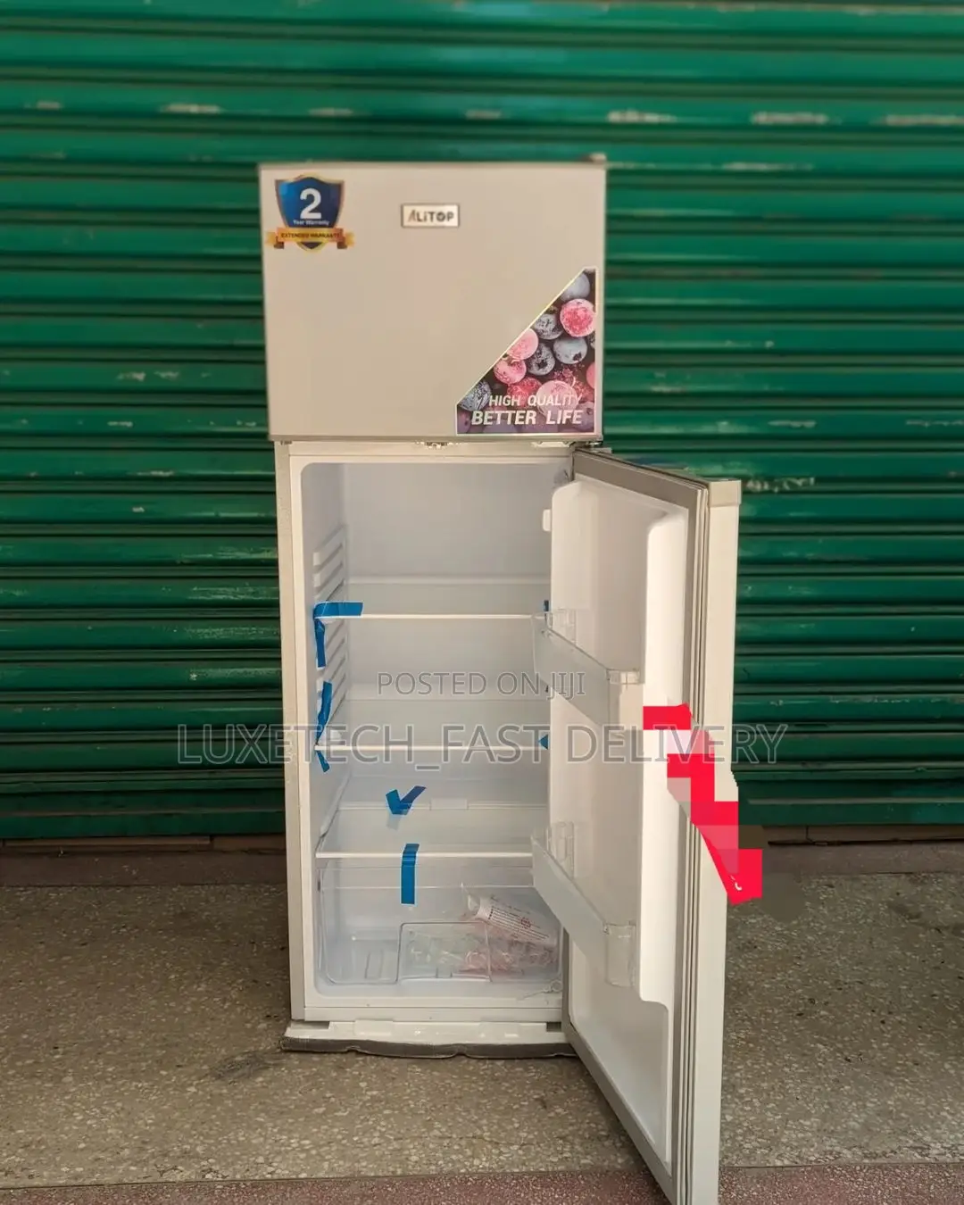Alitop Refrigerator 130l Double Door