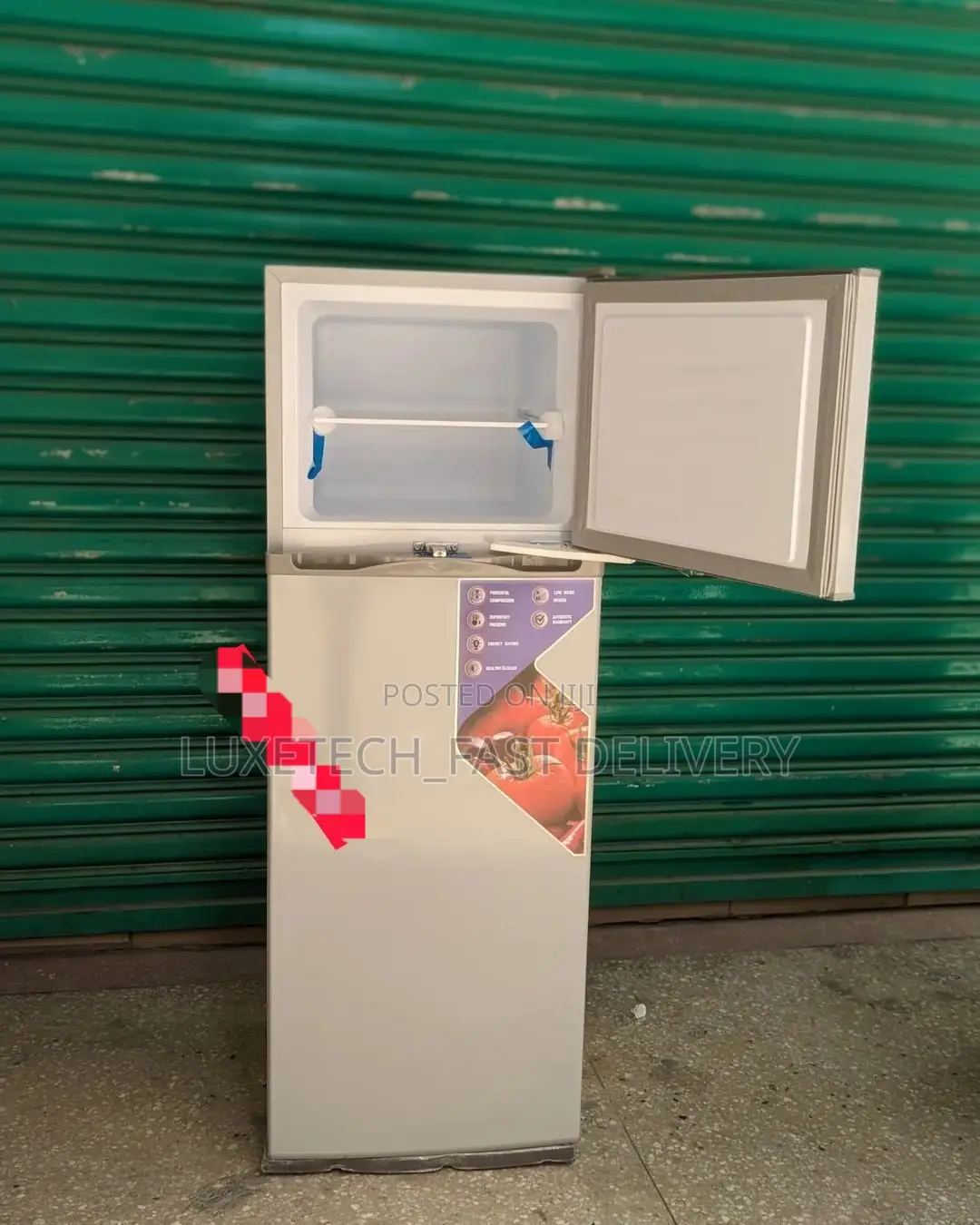 Alitop Refrigerator 130l Double Door