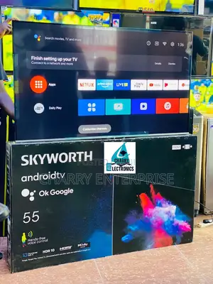 Skyworth Android Tv 55 Inch HDR10 Hands Free Voice Control