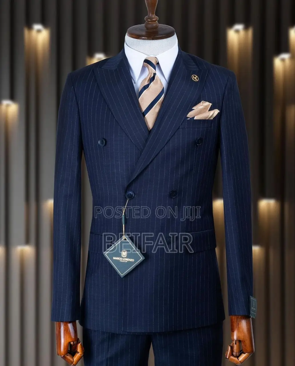 Six Button Classic Men's Suit | Suti Za Kiume