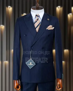Six Button Classic Men's Suit | Suti Za Kiume