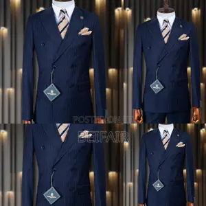 Six Button Classic Men's Suit | Suti Za Kiume