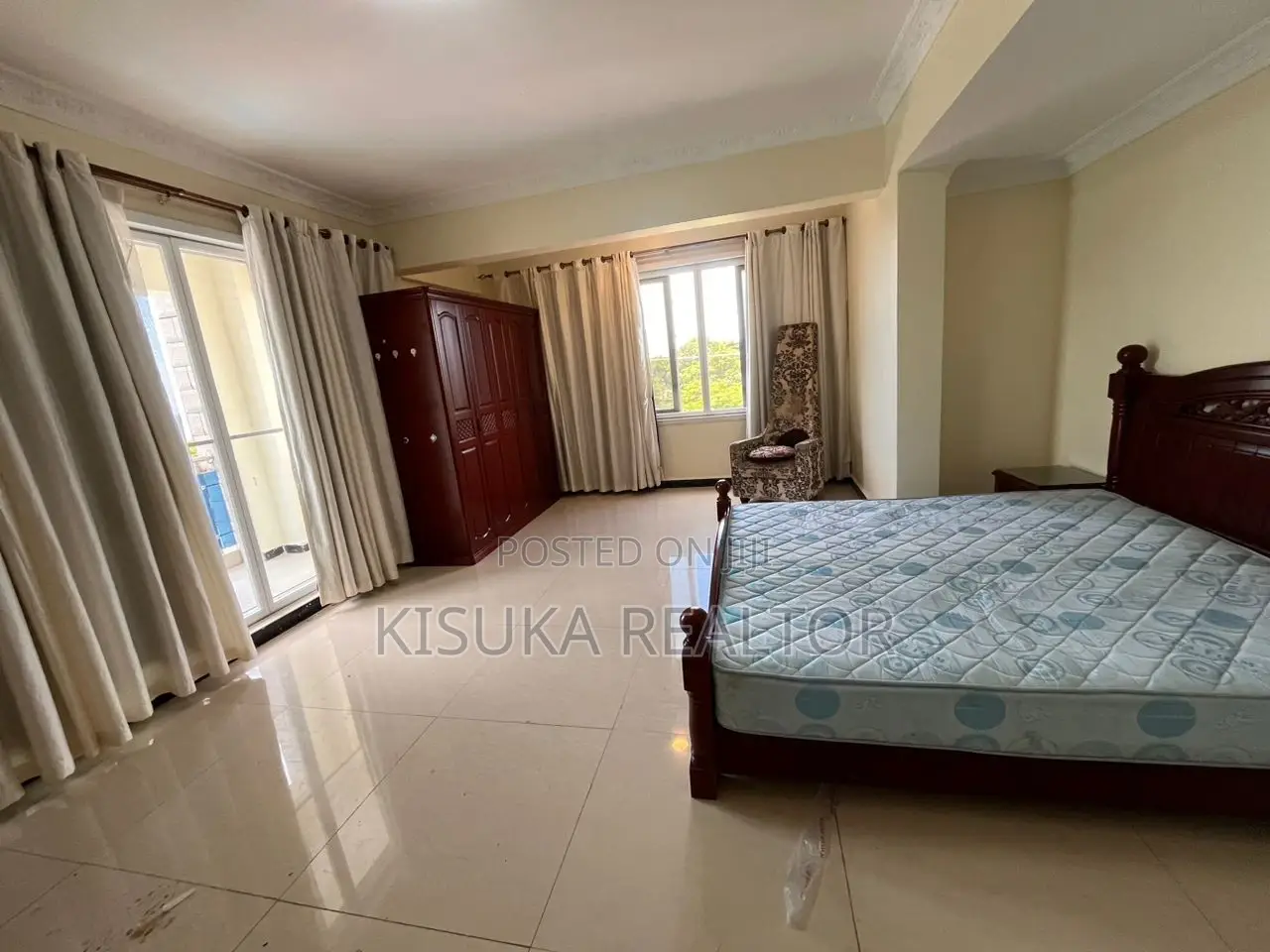 Furnished 3bdrm Apartment in Masaki for rent