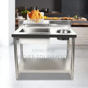 Stainless Steel Commercial Electric Breading Table