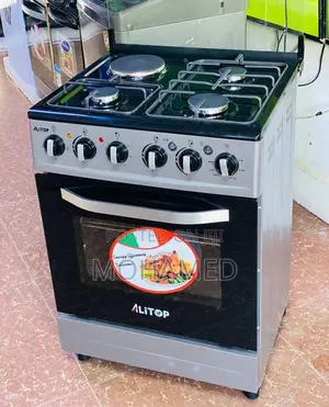 Alitop Cooker/Jiko 3 Gas,1 Electric