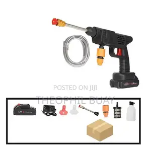Electric Pressure Washer With Two Batteries