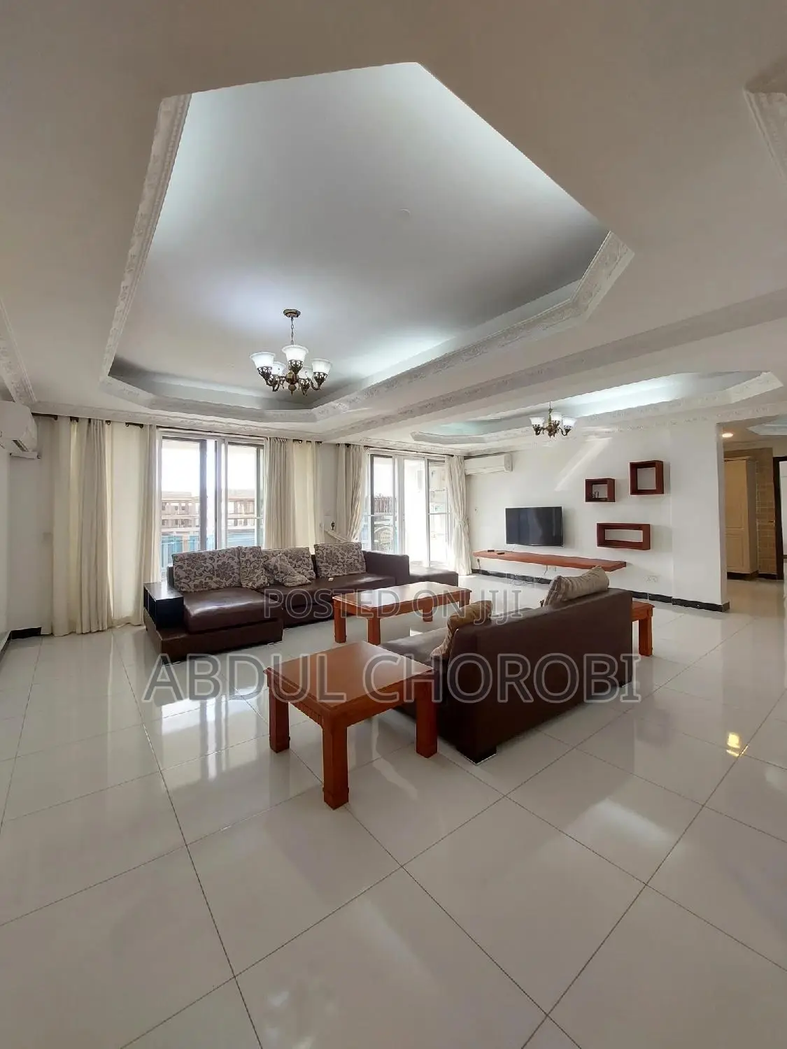 Furnished 3bdrm Apartment in Masaki for rent