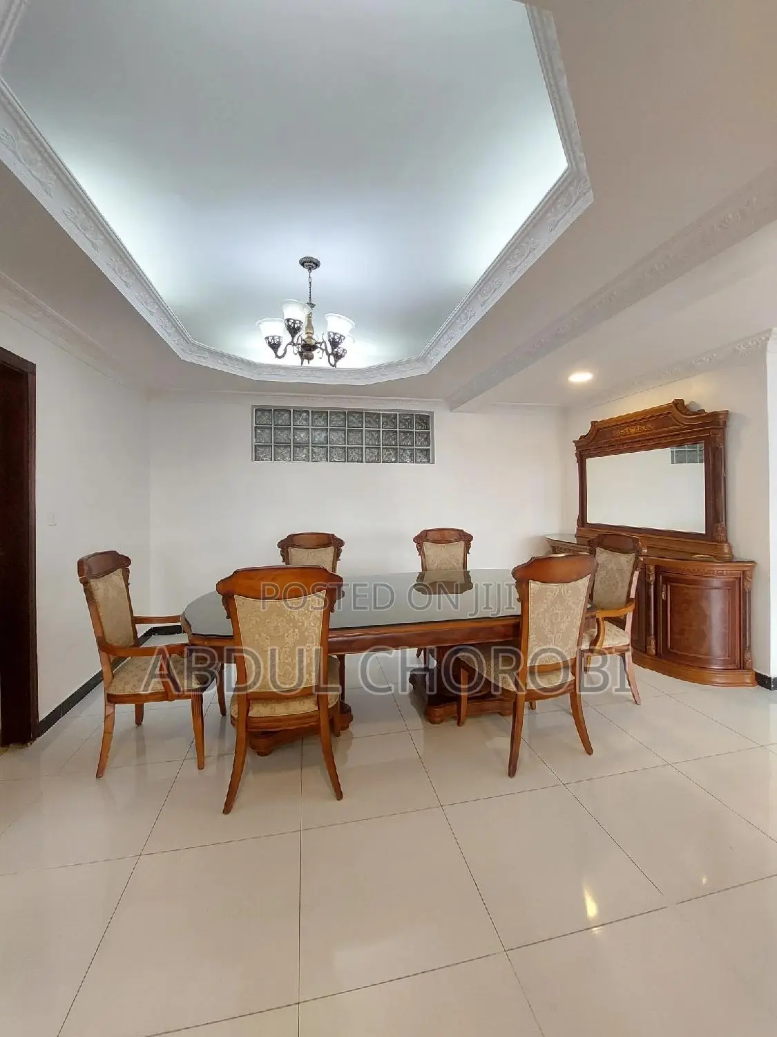 Furnished 3bdrm Apartment in Masaki for rent