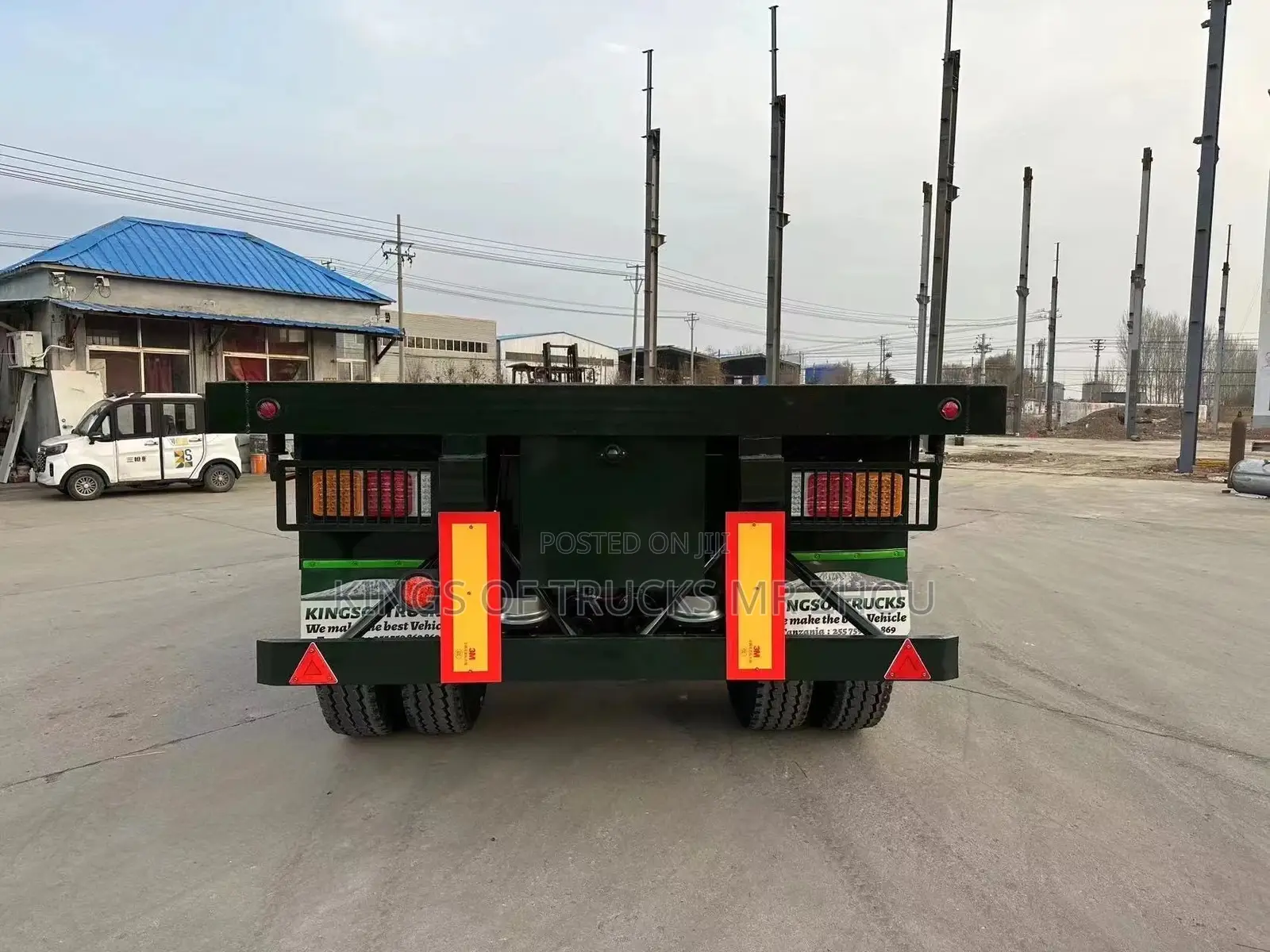 Ready to Order From China Brand New Flat Semi-Trailer