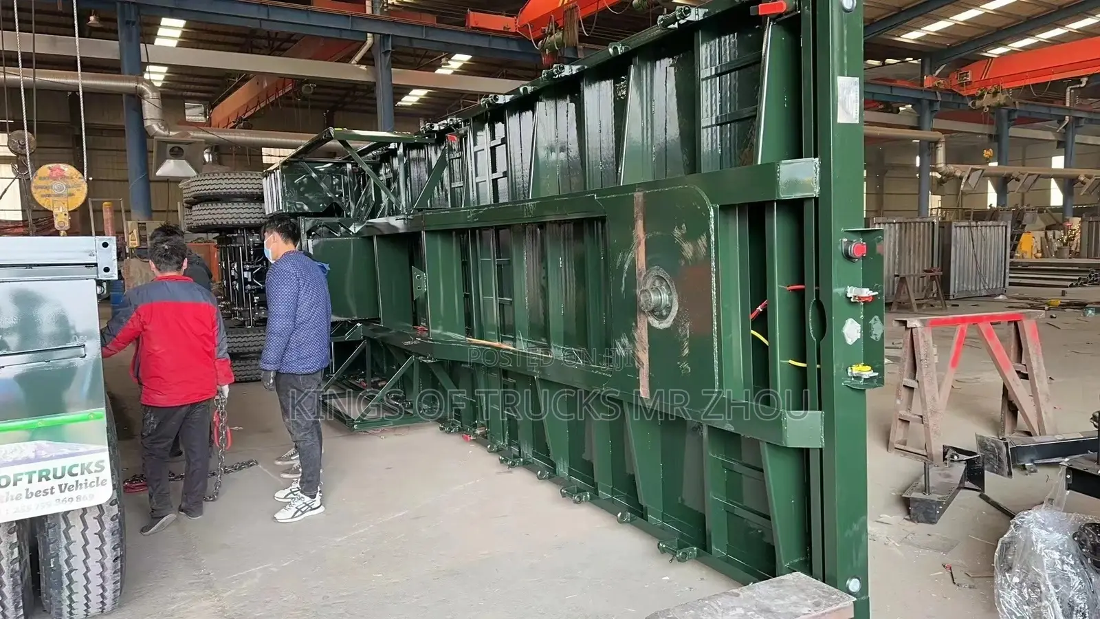 Ready to Order From China Brand New Flat Semi-Trailer