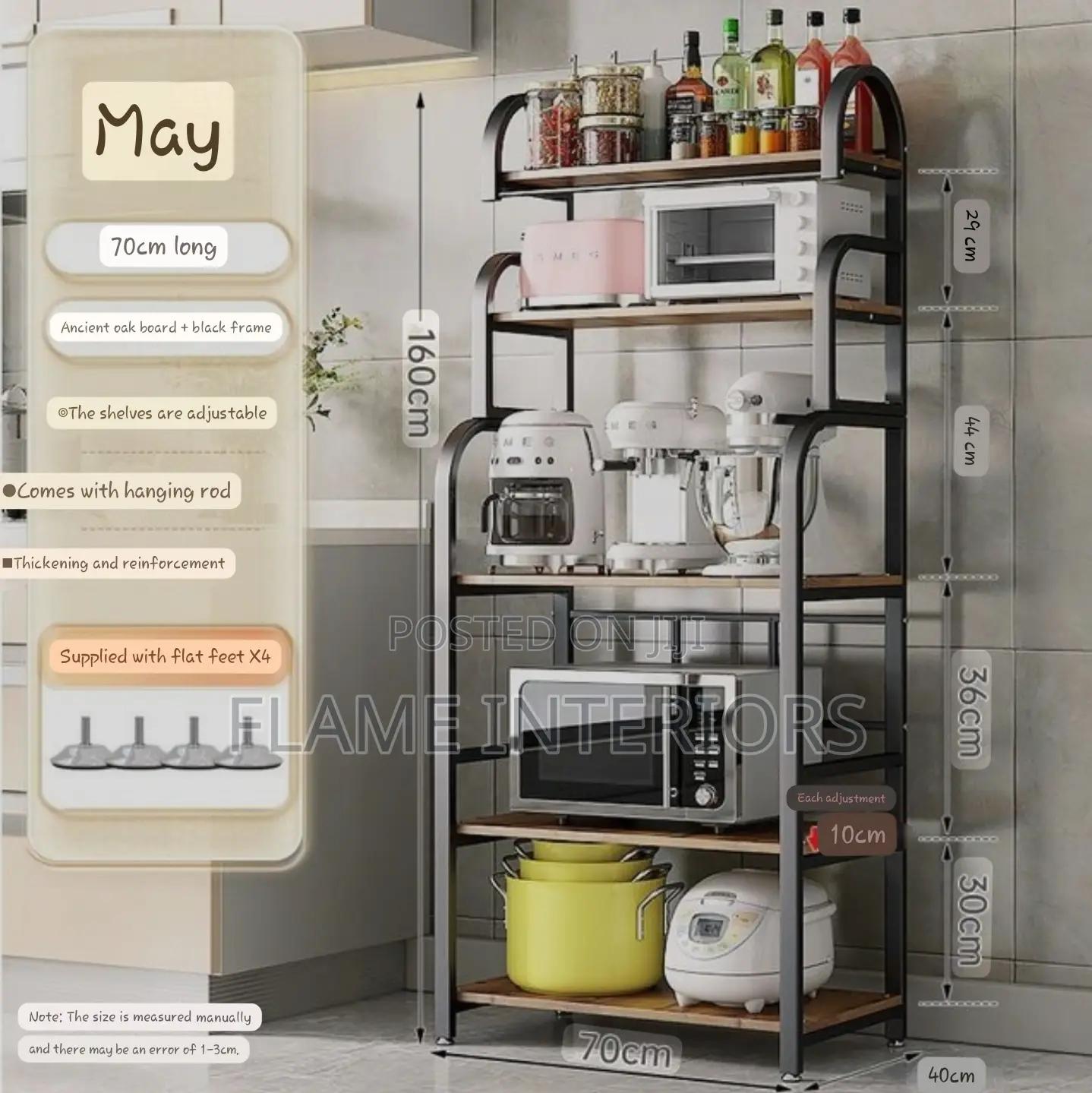 Kitchen Rack Organiser Storage