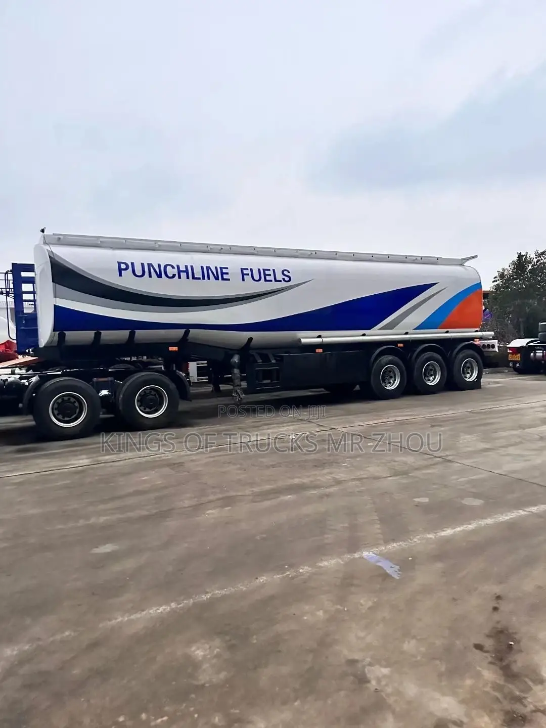 Ready to Order From China New Tank Semi-Trailer