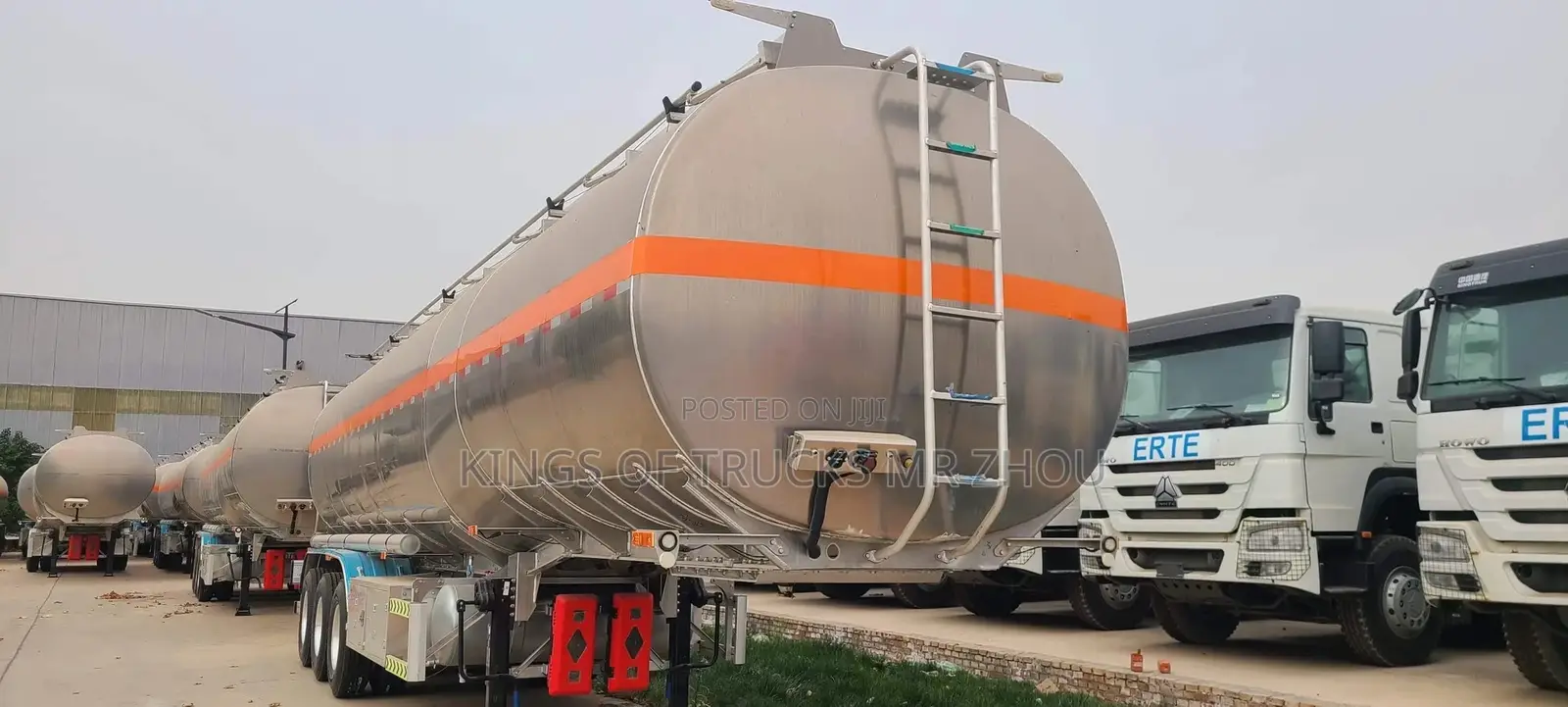 Ready to Order From China New Tank Semi-Trailer