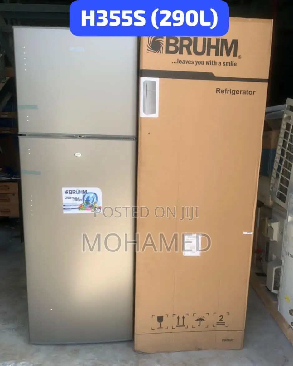 Bruhm Refrigerator/Friji 290L