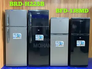 Bruhm Double Door Fridge/Friji 138L 208L