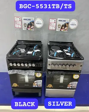 Bruhm 3gas 1electric Cooker/Jiko