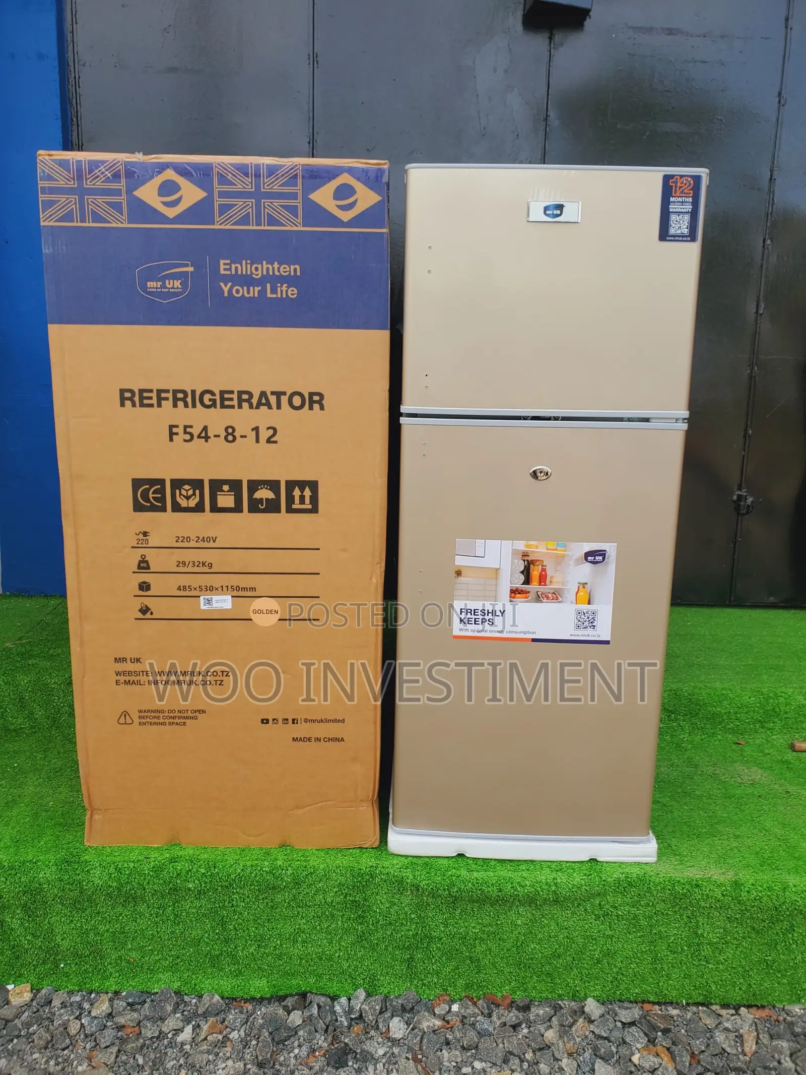 Mr UK Fridge Mpyaa Zinapatikana Lita 118.