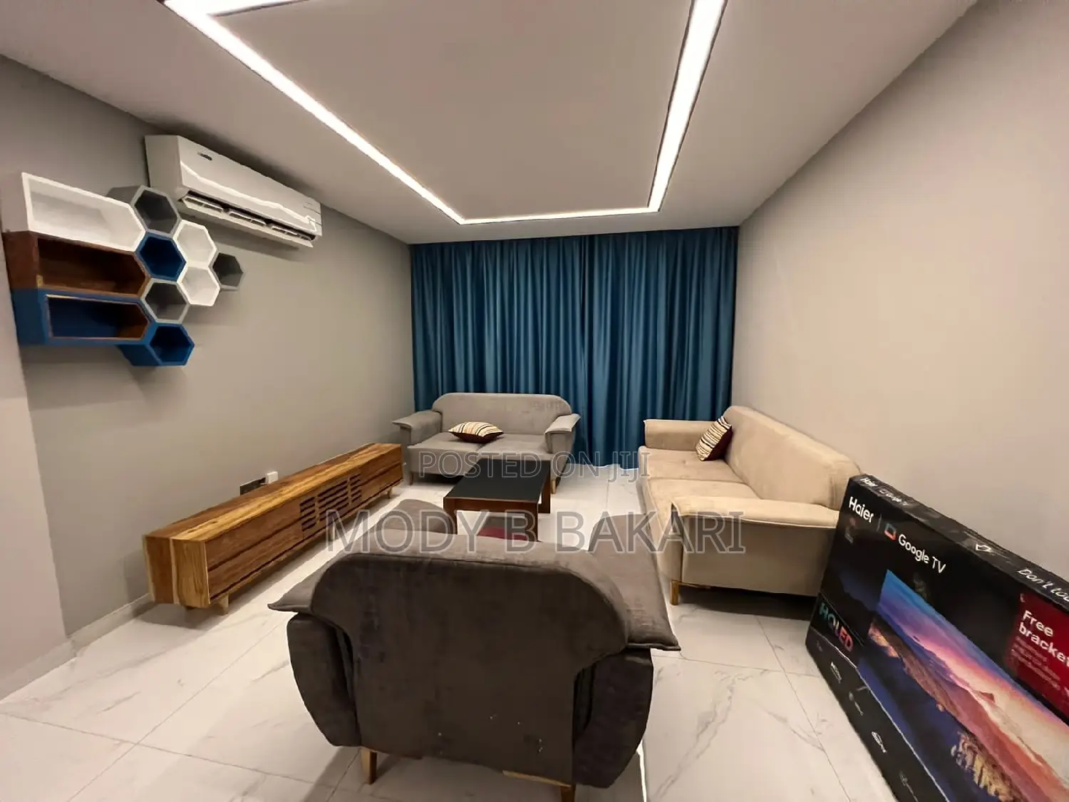 Furnished 3bdrm Apartment in Masaki for rent