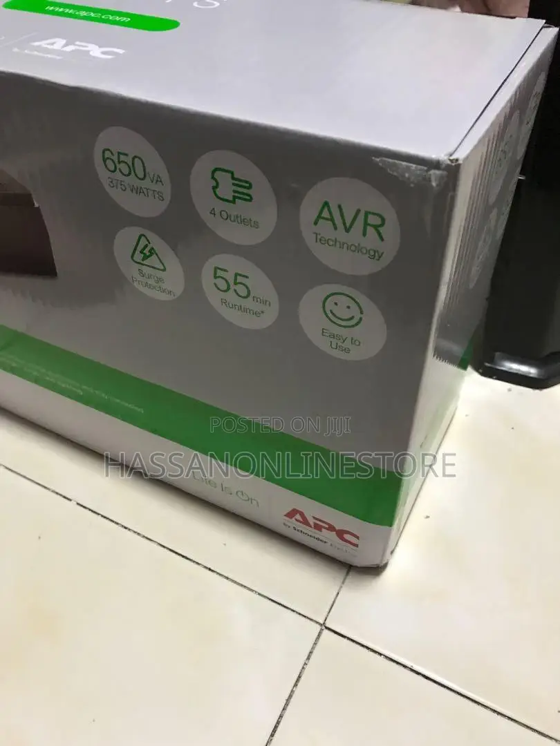 APC Easy UPS Bv 650va, Avr, Universal Outlet, 230V
