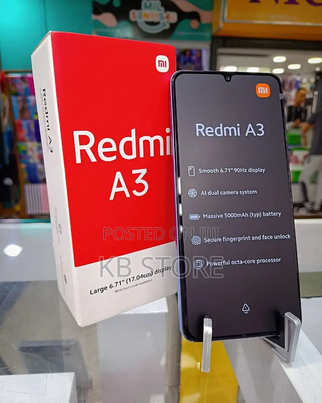 New Xiaomi Redmi A3 64 GB Blue