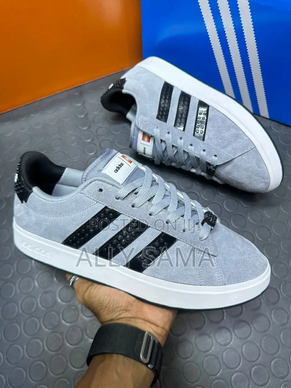 Mens Sneakers Adidas Material Leather