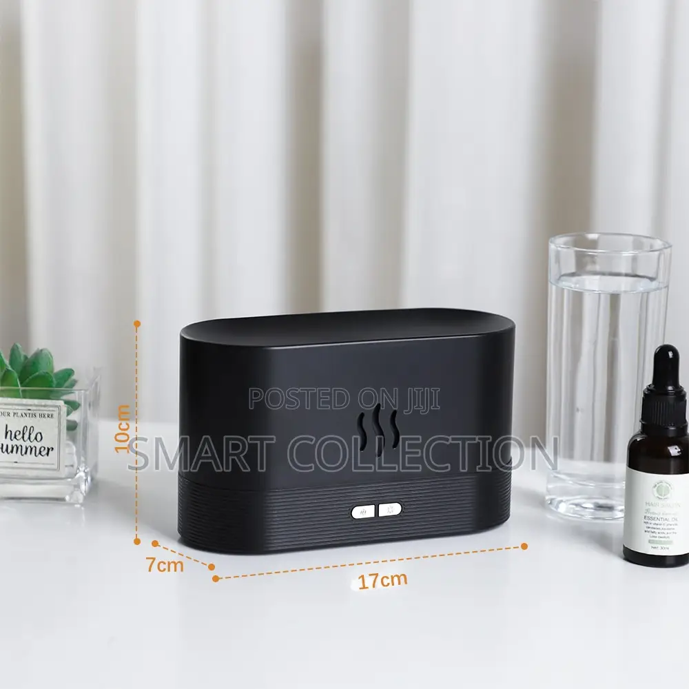 Flame Aromatherapy Essential Oil Diffuser Humidifier
