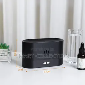 Flame Aromatherapy Essential Oil Diffuser Humidifier