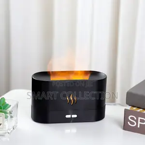 Flame Aromatherapy Essential Oil Diffuser Humidifier