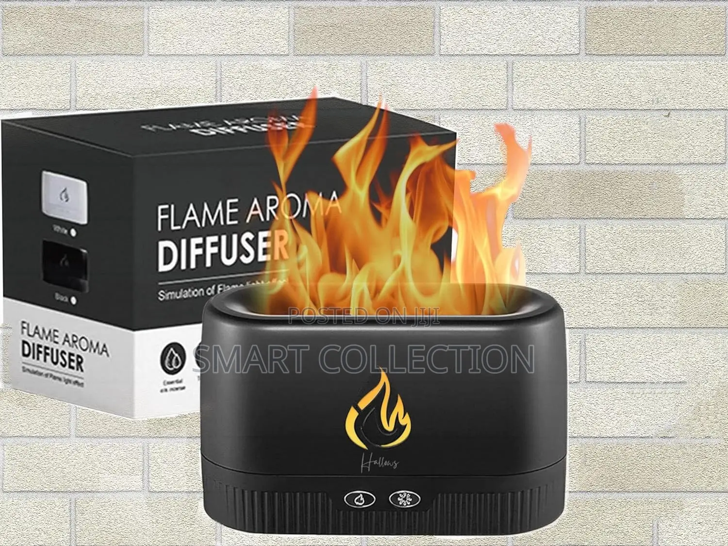 Flame Aromatherapy Essential Oil Diffuser Humidifier
