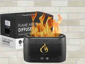 Flame Aromatherapy Essential Oil Diffuser Humidifier
