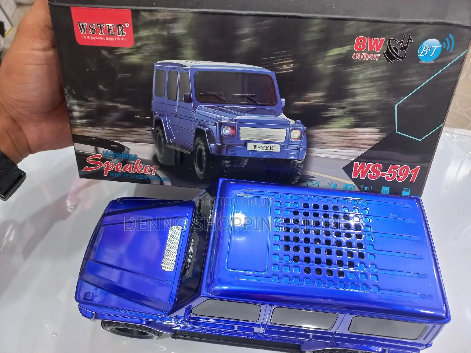 Toy Car Bluetooth Speaker