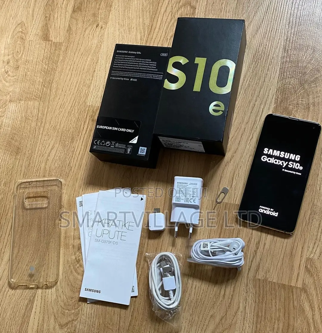 New Samsung Galaxy S10e 128 GB Yellow