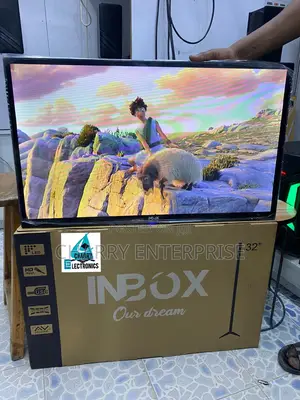 INBOX TV Double Glass 32 Inch Ina Picha Nzuri